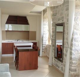 10 bedroom waterfront villa with pool near Dobrota, Kotor Bay, sleeps 22